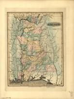 Alabama 1826 State Map, Alabama 1826 State Map